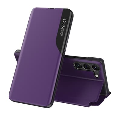 SKALO Samsung S24 Clear View Window Fodral - Lila