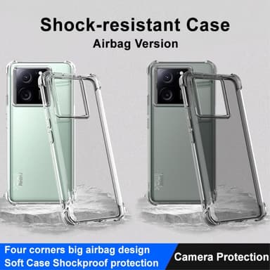 IMAK  Xiaomi 13T/13T Pro Extra strong TPU-skal - Svart