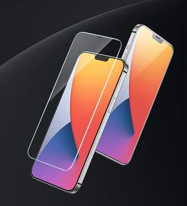 2-PACK SKALO iPhone 12 Mini Skärmskydd i Härdat glas