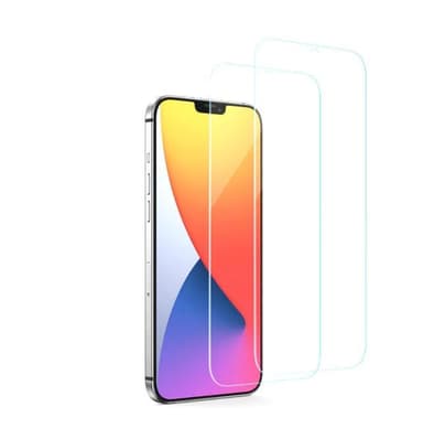 2-PACK SKALO iPhone 12 Mini Skärmskydd i Härdat glas
