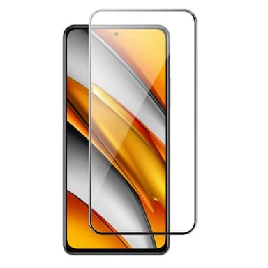 SKALO Xiaomi Mi 11i Heltäckande Skärmskydd Härdat Glas - Svart