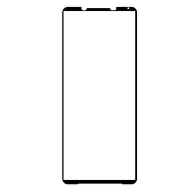 2-PACK SKALO Sony Xperia 1 V 5G Heltäckande Skärmskydd Härdat Glas - Svart