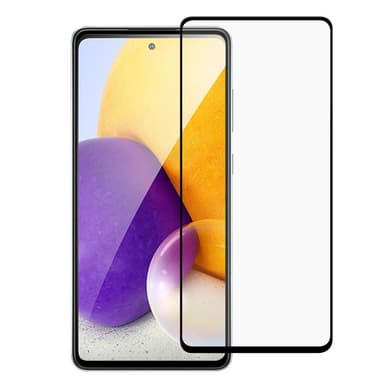 2-PACK SKALO Samsung A53 5G Heltäckande Skärmskydd Härdat Glas - Svart