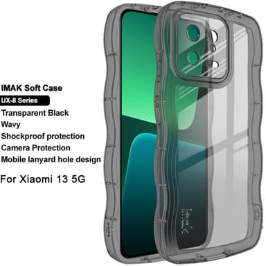 IMAK Xiaomi 13 5G Extra strong Wave TPU-skal - Svart