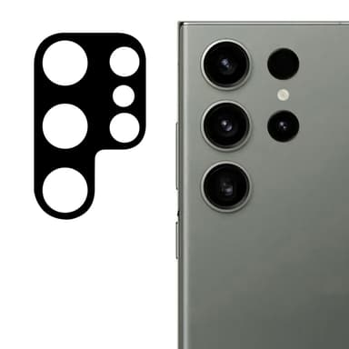 SKALO Samsung S24 Ultra 3D Linsskydd/Kameraskydd Härdat Glas