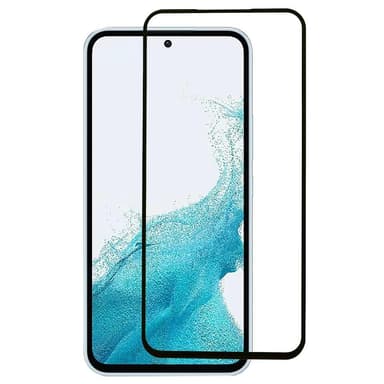 2-PACK SKALO Samsung A54 5G Heltäckande Skärmskydd Härdat Glas - Svart