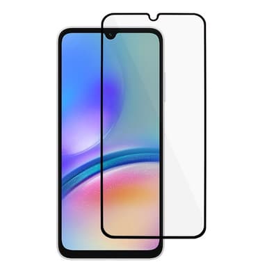 SKALO Samsung A05s Heltäckande Skärmskydd Härdat Glas - Svart
