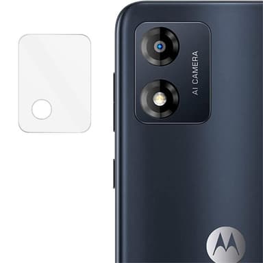 2-PACK SKALO Motorola Moto E13 4G 3D Linsskydd/Kameraskydd Härdat Glas