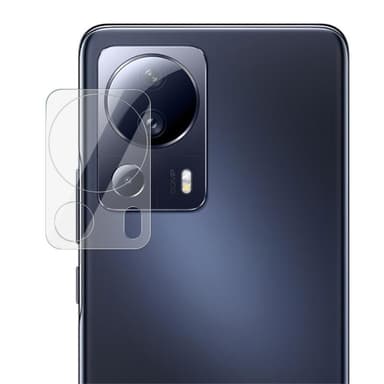 SKALO Xiaomi 13 Lite 5G 3D Linsskydd/Kameraskydd Härdat Glas