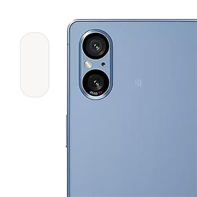 SKALO Sony Xperia 5 V 5G 3D Linsskydd/Kameraskydd Härdat Glas