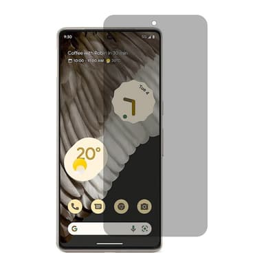 2-PACK SKALO Google Pixel 8 Pro 5G Privacy Skärmskydd Härdat Glas - Svart