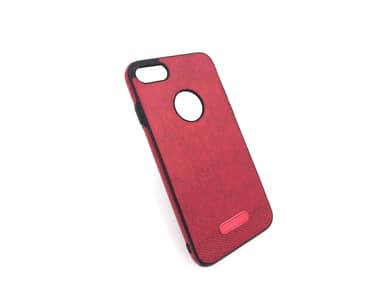 Läderimitation iPhone 7/8 - Svart