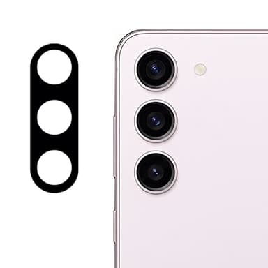 2-PACK SKALO Samsung S24+ 3D Linsskydd/Kameraskydd Härdat Glas