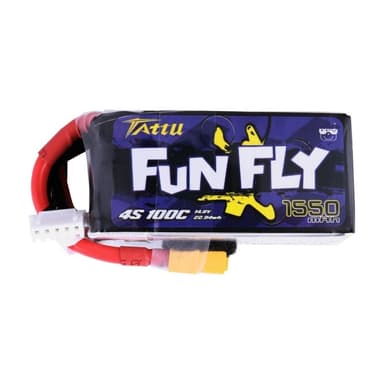 4s  1550mAh -100C - Gens Ace FunFly XT60
