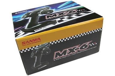 Sanwa Radio MX-6 2.4 GHz 3ch vattentät mottagare
