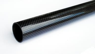 Karbonrör vävt 3K - 20x18x1000mm - Bronto