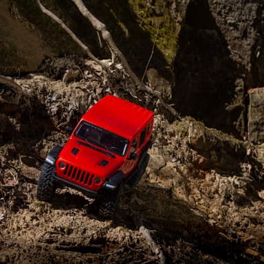 Axial SCX10 III Jeep JLU Wrangler Portal Red RTR