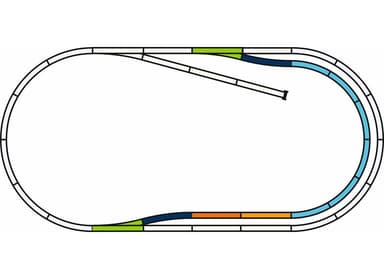PIKO Rail Set A - Alternativt spår C