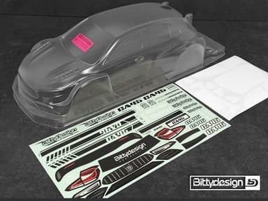 Bittydesign Carrozzeria Ca45 för 190 mm 1/10 FWD