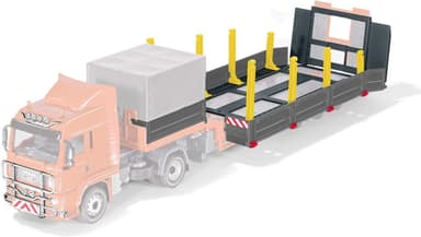 SIKU Truck trailer - Lastplan för tunga maskiner