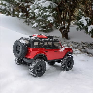 Axial SCX24 Ford Bronco Crawler 4WD Röd