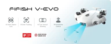 FIFISH V-EVO 100m m/Griparm - Undervattensdrönare