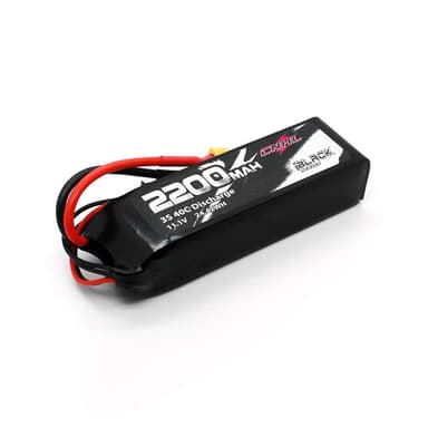 3s  2200mAh - 40C - CNHL XT60 Black Edition