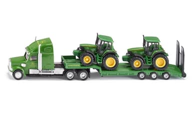 SIKU Låglastare med John Deere Traktorer