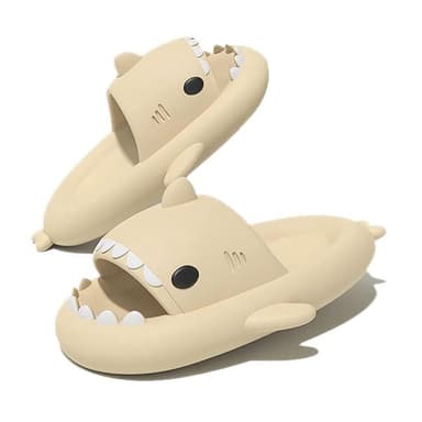 Mjuka Hajtofflor 46/47 - Beige