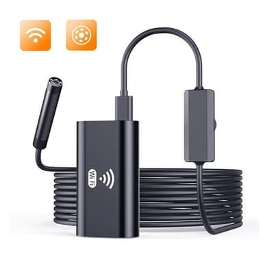 WiFi HD Inspektionskamera för PC / iPhone / Android 10 meter