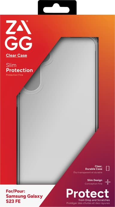 Zagg Samsung Galaxy S23 FE genomskinligt fodral