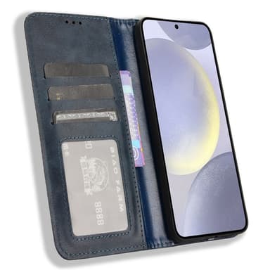 Samsung Galaxy S24 Plus Plånboksfodral  - Blå