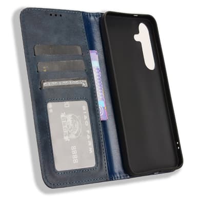 Samsung Galaxy S24 Plus Plånboksfodral  - Blå