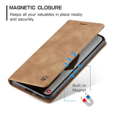 CASEME Plånboksfodral Samsung Galaxy A55 5G - Brun