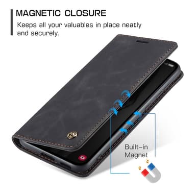 CASEME Plånboksfodral Samsung Galaxy A55 5G - Svart