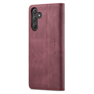 CASEME Plånboksfodral Samsung Galaxy A55 5G - Vinröd