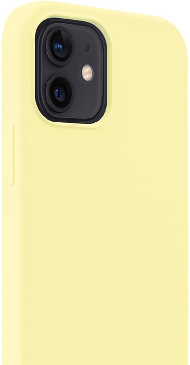Holdit Silicone iPhone 12/12 Pro  fodral (gult)