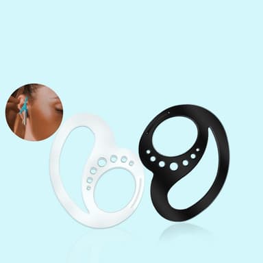 Öronkrokar för in-ear hörlurar Svart