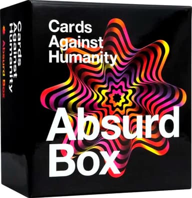 Spela Cards Against Humanity brädspel (Absurd Box)