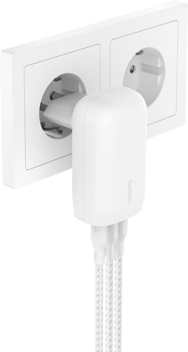 Belkin BoostCharge 3-portars USB-C-laddare med USB-C-kabel