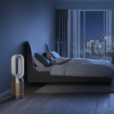 Dyson Hot + Cool Formaldehyde luftrenare HP09 (vit/guld)