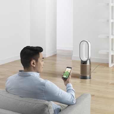 Dyson Hot + Cool Formaldehyde luftrenare HP09 (vit/guld)