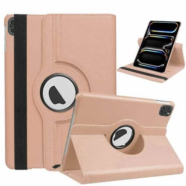 360° roterbart fodral iPad Pro 13 (2024) - Rosé