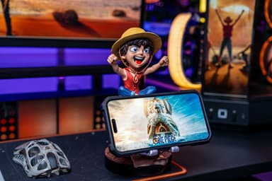 Cable Guys smartphone/kontrollhållarfigur (Luffy)