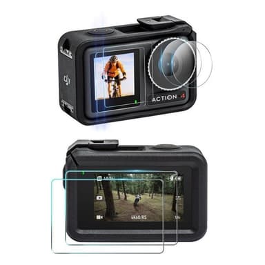 SkÃ¤rm- & Linsskydd till DJI Osmo Action