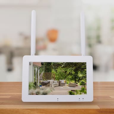 Smartwares Trådlös övervakningskamera 1080p 7"" skärm + app
