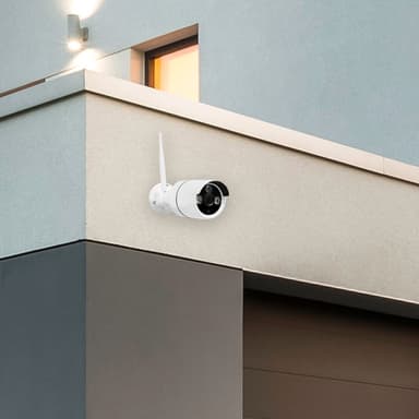 Smartwares Trådlös övervakningskamera 1080p 7"" skärm + app