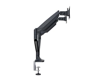 Multibrackets Monitor skrivbordsfäste dual gasfjäder svart