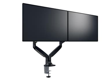 Multibrackets Monitor skrivbordsfäste dual gasfjäder svart