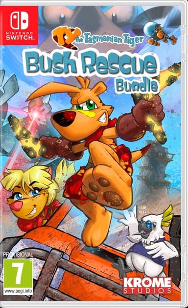 TY the Tasmanian Tiger HD Bush Rescue Bundle Nintendo Switch
